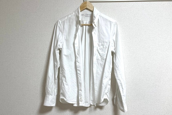 清潔感の塊 メンズミニマリストがおすすめする無印良品の白シャツ ソルブログ
